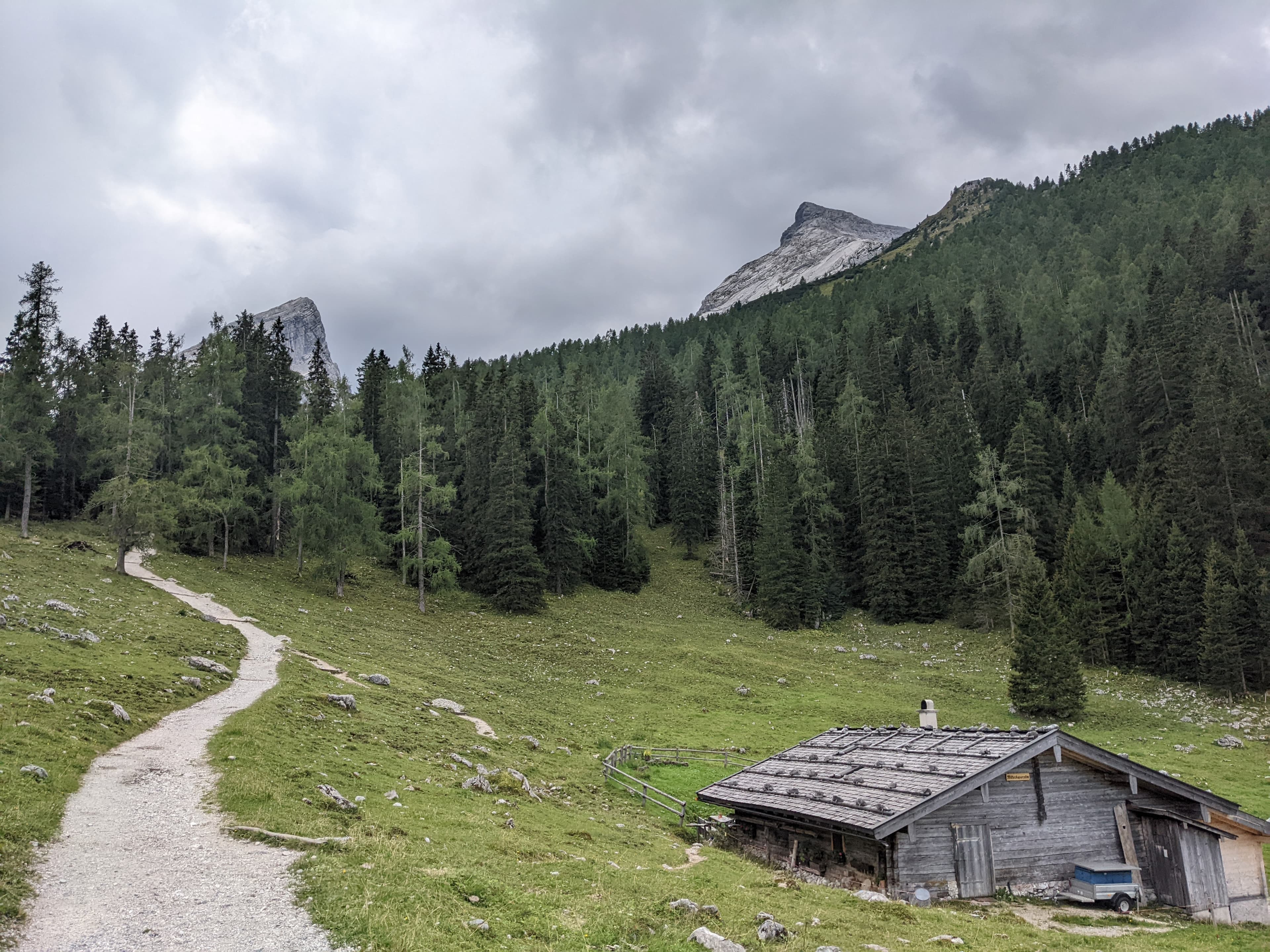 The 3-peak Watzmann traverse